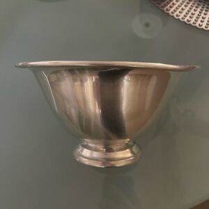 Stylish Pewter Decorative Bowl